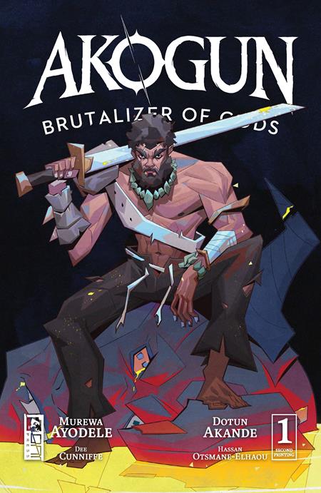 AKOGUN BRUTALIZER OF GODS #1 (OF 3) Second Printing Allocations May Occur (05/14/2024)