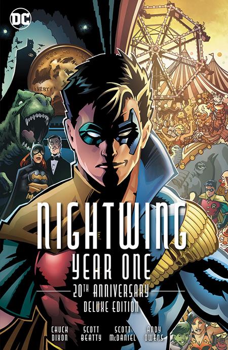 NIGHTWING YEAR ONE 20TH ANNIVERSARY DELUXE EDITION HC BOOK MARKET SCOTT MCDANIEL EDITION (EST 08/06/2024)