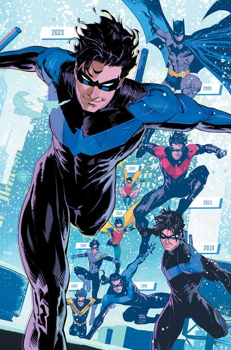 NIGHTWING YEAR ONE 20TH ANNIVERSARY DELUXE EDITION HC DIRECT MARKET EXCLUSIVE DAN MORA VARIANT EDITION (EST 08/06/2024)
