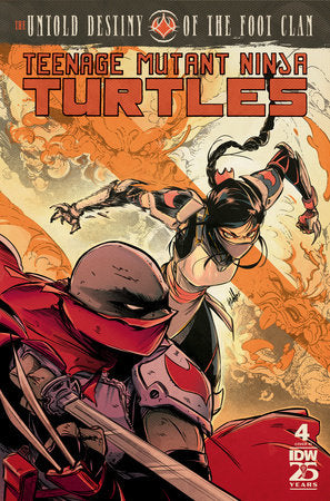 Teenage Mutant Ninja Turtles: The Untold Destiny of the Foot Clan #4 Variant RI (10) (Santtos) (EST 06/19/2024)