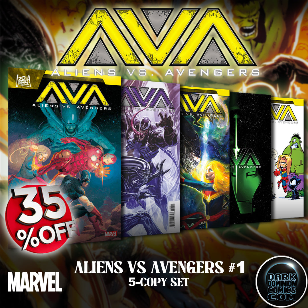 ALIENS VS. AVENGERS #1 (5-COPY BUNDLE) (EST 08/28/2024) – Dark