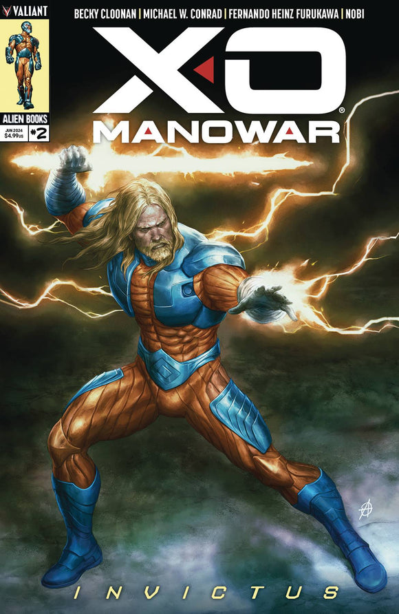 X-O MANOWAR INVICTUS #2 (OF 4) CVR B ALESSIO (EST 06/12/2024)
