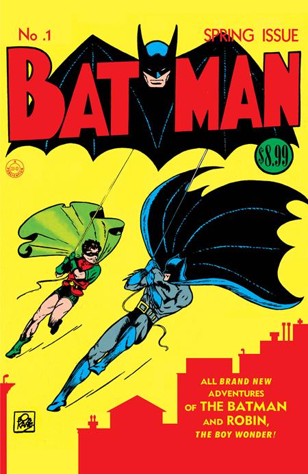 BATMAN #1 FACSIMILE EDITION CVR B BOB KANE & JERRY ROBINSON FOIL VAR (09/12/2023)