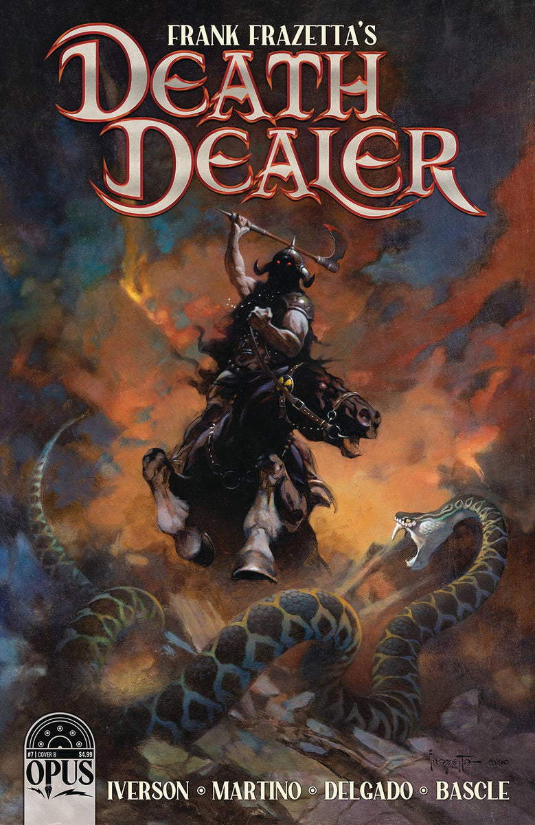 FRANK FRAZETTA DEATH DEALER #7 CVR B FRAZETTA (11/16/2022) – Dark