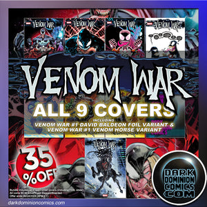 VENOM WAR #1 [VW] (9-COVER BUNDLE)(08/14/2024)