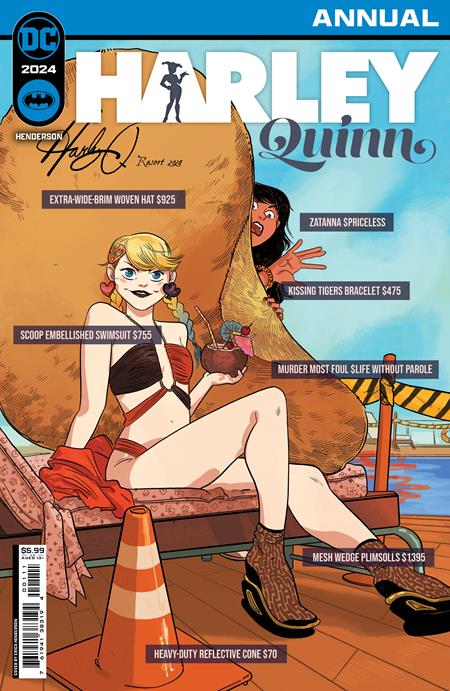 HARLEY QUINN 2024 ANNUAL #1 (ONE SHOT) CVR A ERICA HENDERSON (05/01/2024)