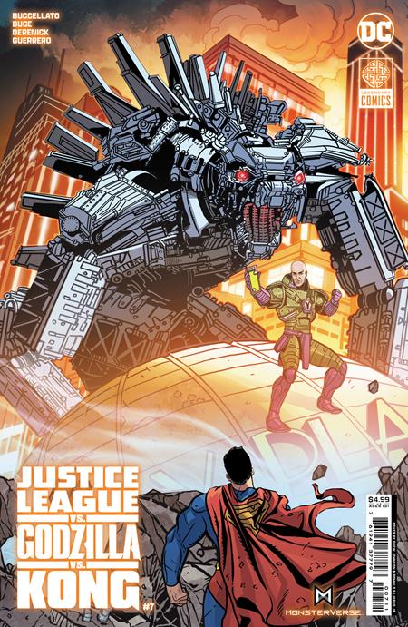 JUSTICE LEAGUE VS GODZILLA VS KONG #7 (OF 7) CVR A DREW JOHNSON (05/21/2024)