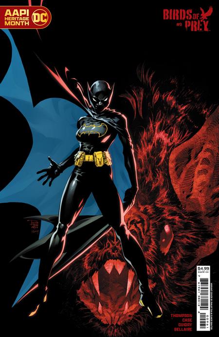 BIRDS OF PREY #9 CVR D PHILIP TAN & ELMER SANTOS CASSANDRA CAIN AAPI MONTH CARD STOCK VAR (05/07/2024)