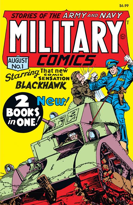 MILITARY COMICS #1 FACSIMILE EDITION (05/21/2024)