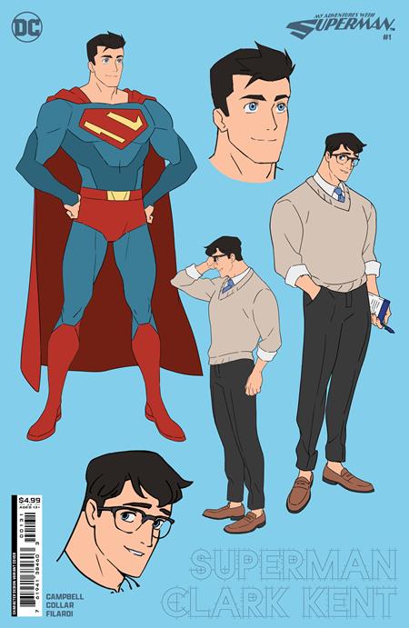 MY ADVENTURES WITH SUPERMAN #1 (OF 6) CVR C CHARACTER DESIGN CARD STOCK VAR (06/04/2024)