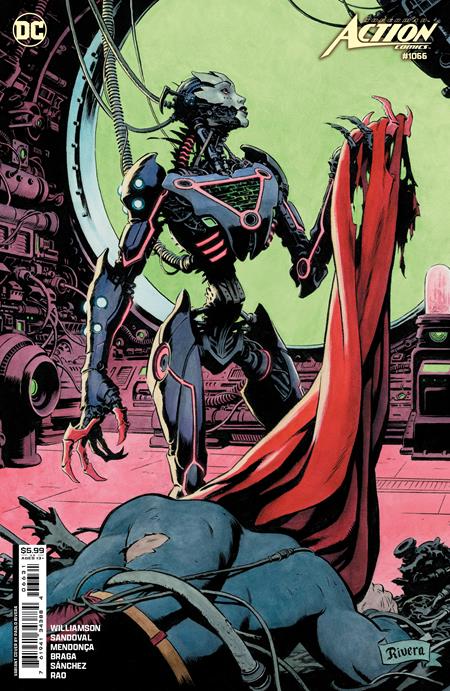 ACTION COMICS #1066 CVR C PAOLO RIVERA CARD STOCK VAR (HOUSE OF BRAINIAC) (EST 06/18/2024)