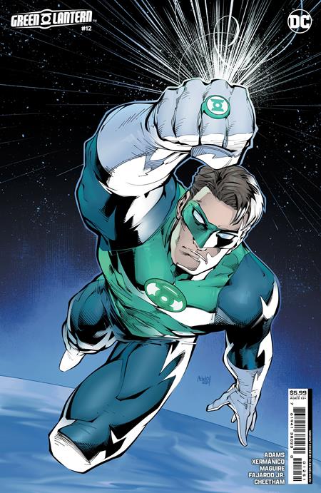 GREEN LANTERN #12 CVR C GLEB MELNIKOV CARD STOCK VAR (HOUSE OF BRAINIAC) (EST 06/11/2024)