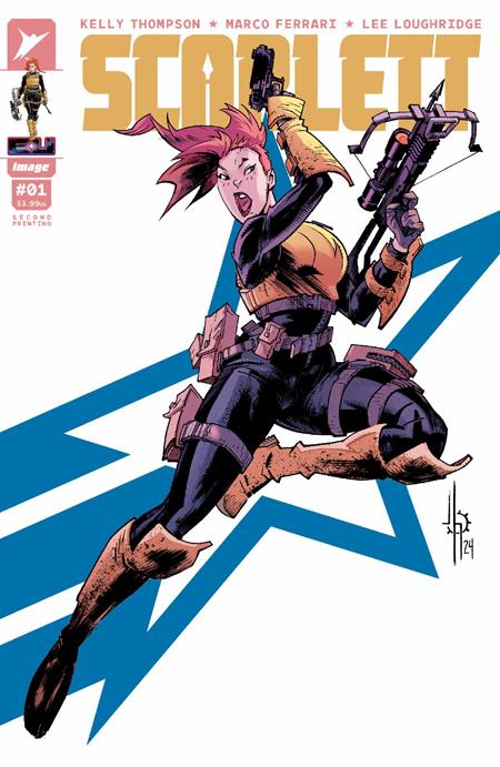 SCARLETT #1 Second Printing Cvr A Jason Howard Scarlett (07/17/2024)