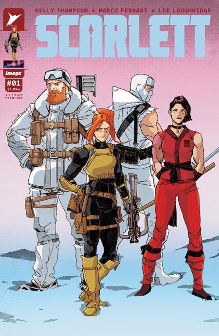 SCARLETT #1 Second Printing Cvr C Marco Ferrari & Lee Loughridge Team Shot Var (07/17/2024)