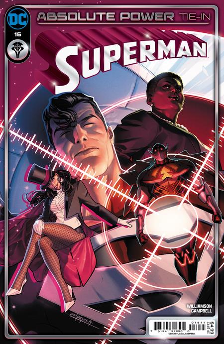 SUPERMAN #16 CVR A JAMAL CAMPBELL (ABSOLUTE POWER) (07/17/2024)