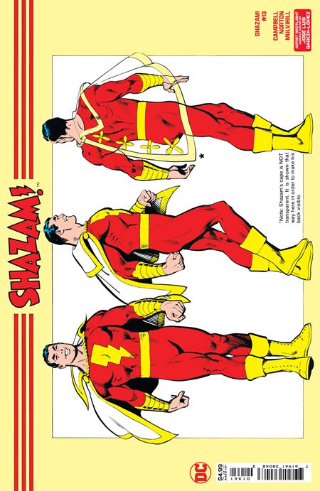 SHAZAM #13 CVR D JOSE LUIS GARCIA-LOPEZ ARTIST SPOTLIGHT WRAPAROUND CARD STOCK VAR (07/03/2024)