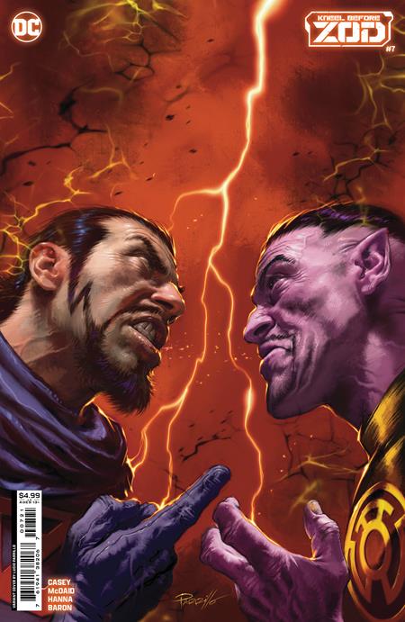 KNEEL BEFORE ZOD #7 (OF 12) CVR B LUCIO PARRILLO CARD STOCK VAR (07/03/2024)