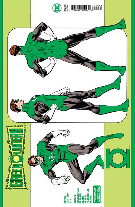 GREEN LANTERN #13 CVR D JOSE LUIS GARCIA-LOPEZ ARTIST SPOTLIGHT WRAPAROUND CARD STOCK VAR (ABSOLUTE POWER) (07/10/2024)