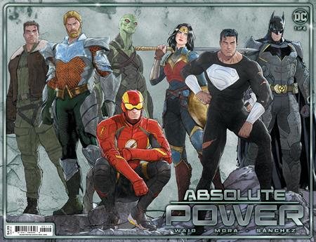 ABSOLUTE POWER #1 Second Printing Mikel Janin Wraparound (08/07/2024)