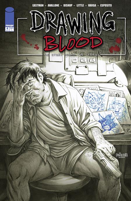 DRAWING BLOOD #4 (OF 12) CVR C MATEUS SANTOLOUCO VAR (07/31/2024)