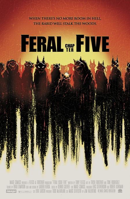 FERAL #5 CVR B TONY FLEECS & TRISH FORSTNER MOVIE HOMAGE VAR (07/24/2024)