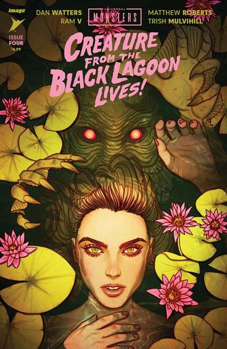 UNIVERSAL MONSTERS CREATURE FROM THE BLACK LAGOON LIVES! #4 (OF 4) CVR B JENNY FRISON VAR (07/24/2024)