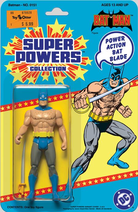 BATMAN #151 CVR D JASON GEYER & ALEX SAVIUK DC SUPER POWERS CARD STOCK VAR (ABSOLUTE POWER) (08/07/2024)