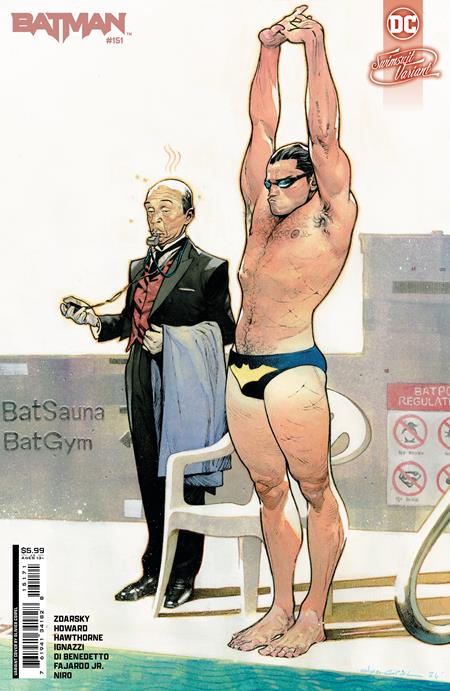 BATMAN #151 CVR E OLIVIER COIPEL SWIMSUIT CARD STOCK VAR (ABSOLUTE POWER) (08/07/2024)