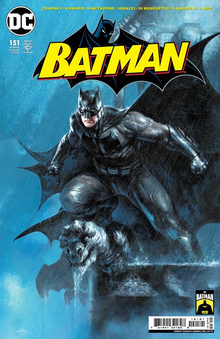 BATMAN #151 CVR G GABRIELE DELL OTTO BATMAN 85TH ANNIVERSARY CARD STOCK VAR (ABSOLUTE POWER) (08/07/2024)