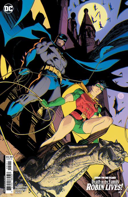 FROM THE DC VAULT DEATH IN THE FAMILY ROBIN LIVES #2 (OF 4) CVR B DAN MORA CARD STOCK VAR (08/14/2024)