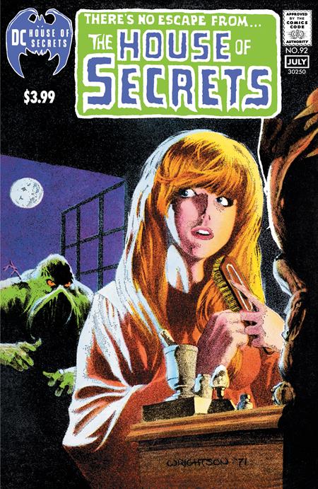 HOUSE OF SECRETS #92 FACSIMILE EDITION (2024) CVR A BERNIE WRIGHTSON (08/14/2024)