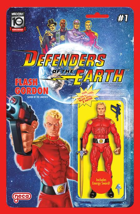 DEFENDERS OF THE EARTH #1 (OF 8) CVR B DJORDJE DJOKOVIC VAR (08/14/2024)