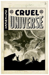 EC CRUEL UNIVERSE #1 (OF 5) CVR G INC 1:20 JH WILLIAMS III B&W ARTIST EDITION VAR (MR) (08/07/2024)