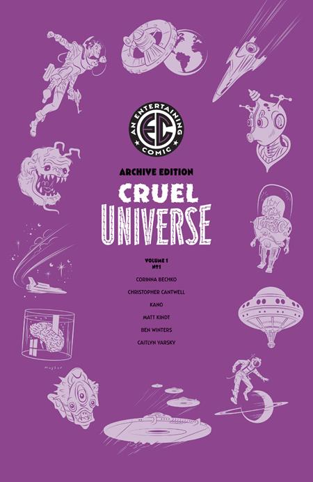 EC CRUEL UNIVERSE #1 (OF 5) CVR H INC 1:50 RIAN HUGHES ARCHIVE EDITION VAR (MR) (08/07/2024)