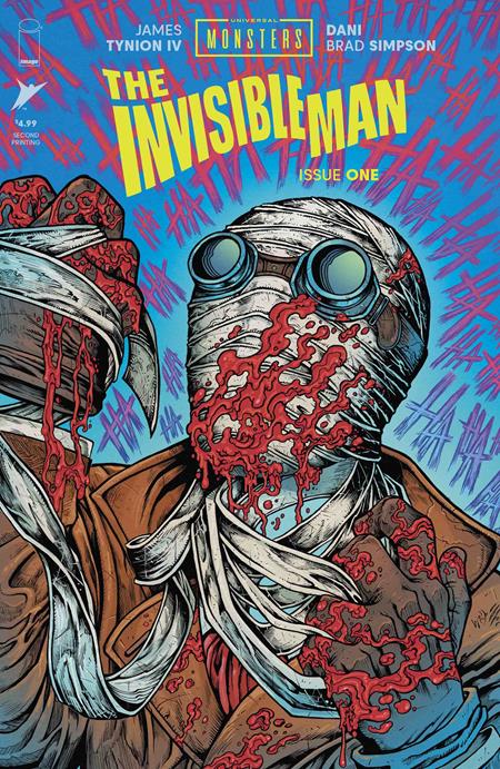 UNIVERSAL MONSTERS THE INVISIBLE MAN #1 (OF 4) 2ND PTG (10/01/2025)