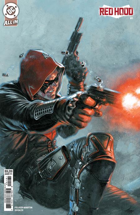 RED HOOD #1 CVR E GABRIELE DELL OTTO GOTHAM CARD STOCK VAR (MR) (09/10/2025)