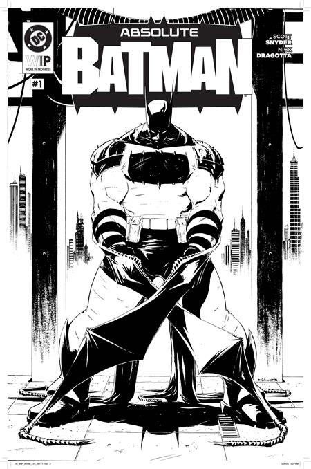 DC W.I.P. ABSOLUTE BATMAN #1 (09/17/2025) NM