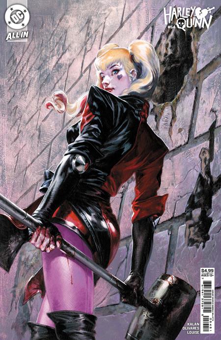 HARLEY QUINN #54 CVR D GABRIELE DELL OTTO GOTHAM CARD STOCK VAR (09/24/2025)
