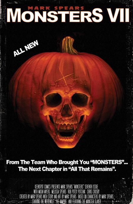 MARK SPEARS MONSTERS #7 CVR C MARK SPEARS HALLOWEEN II HOMAGE VAR (09/24/2025)