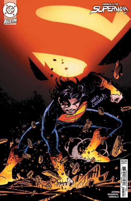 ABSOLUTE SUPERMAN #1 CVR B WES CRAIG CARD STOCK VAR (EST 11/06/2024)