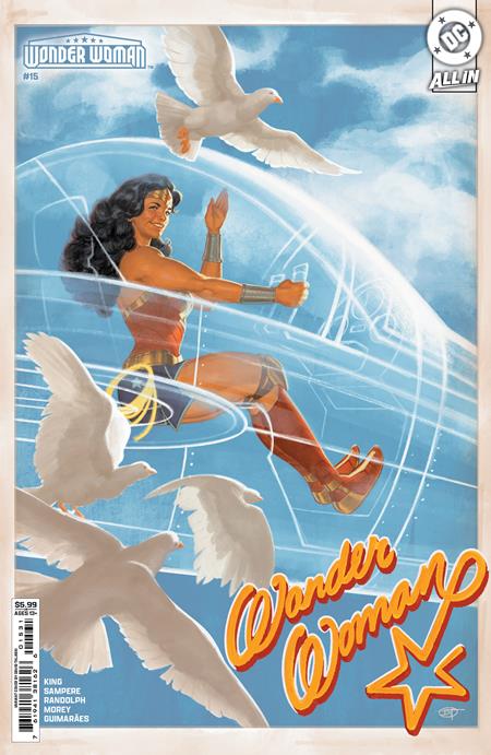 WONDER WOMAN #15 CVR C DAVID TALASKI CARD STOCK VAR (EST 11/20/2024)