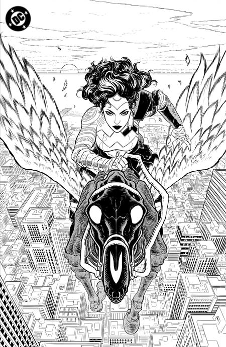 ABSOLUTE WONDER WOMAN NOIR EDITION #1 (ONE SHOT) CVR C HAYDEN SHERMAN FOIL VAR (EST 11/27/2024)