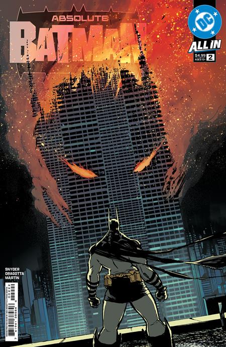 ABSOLUTE BATMAN #2 Second Printing Cvr A Nick Dragotta (12/26/2024) NM