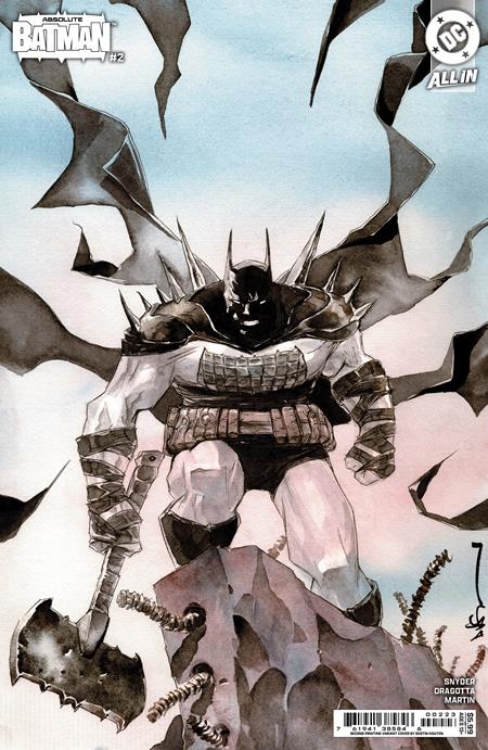 ABSOLUTE BATMAN #2 Second Printing Cvr B Dustin Nguyen Card Stock Var (12/26/2024) NM