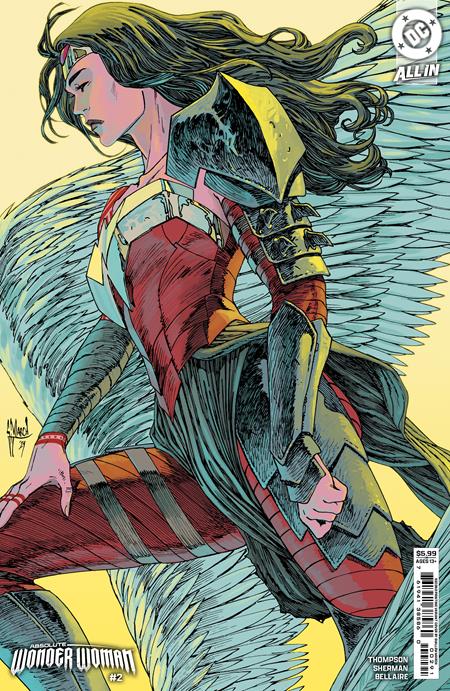 ABSOLUTE WONDER WOMAN #2 Second Printing Cvr B Guillem March Card Stock Var (EST 01/22/2025)