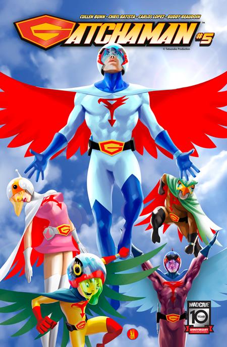 GATCHAMAN #5 CVR A INAKI MIRANDA (EST 11/27/2024)