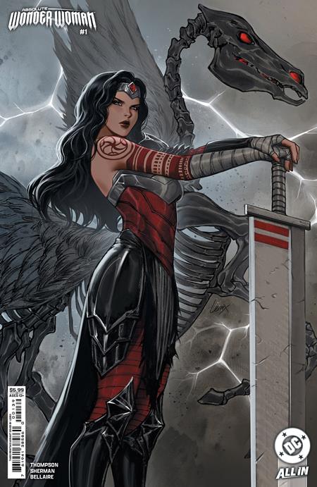 ABSOLUTE WONDER WOMAN #1 Third Printing Cvr B Leirix Card Stock Var (EST 01/22/2025)