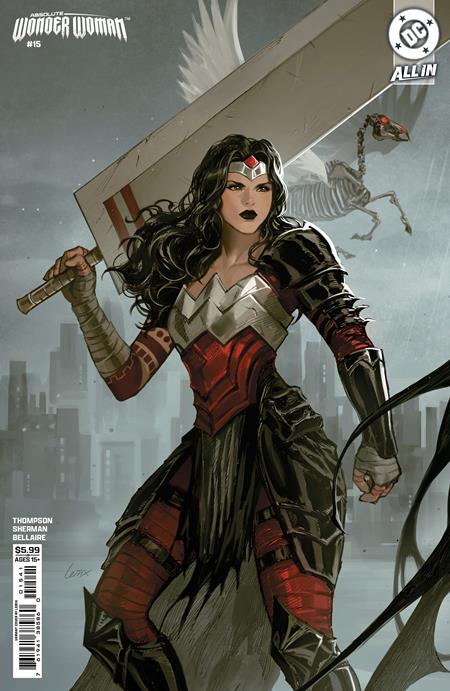 ABSOLUTE WONDER WOMAN #15 CVR C LESLEY LEIRIX LI CONNECTING CARD STOCK VAR (EST 12/24/2025)