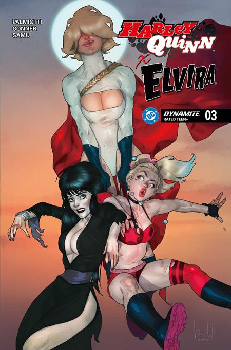HARLEY QUINN X ELVIRA #3 CVR D BEN CALDWELL VAR (EST 12/17/2025)