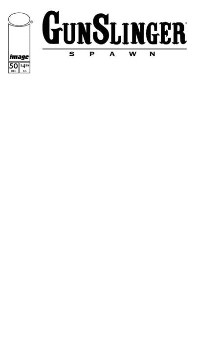 GUNSLINGER SPAWN #50 CVR D BLANK SKETCH VAR (EST 01/14/2026)